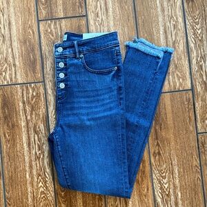 LOFT high waist skinny jeans